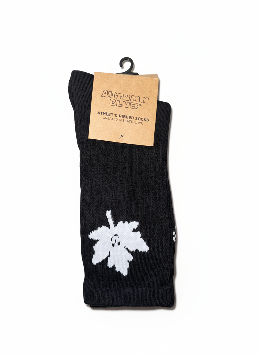 Autumn Club Essential - 2 Pack Athletic Ribbed Socks