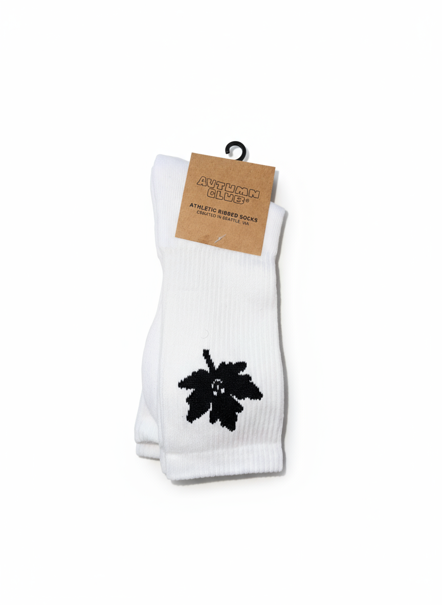 Autumn Club Essential - 2 Pack Athletic Ribbed Socks