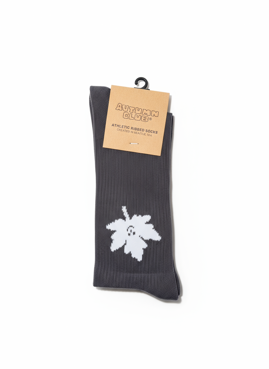 Autumn Club Essential - 2 Pack Athletic Ribbed Socks
