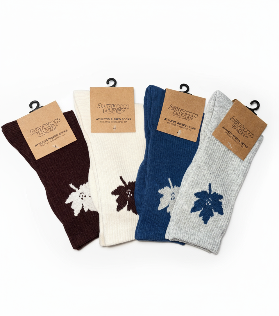 Athletic Ribbed Socks