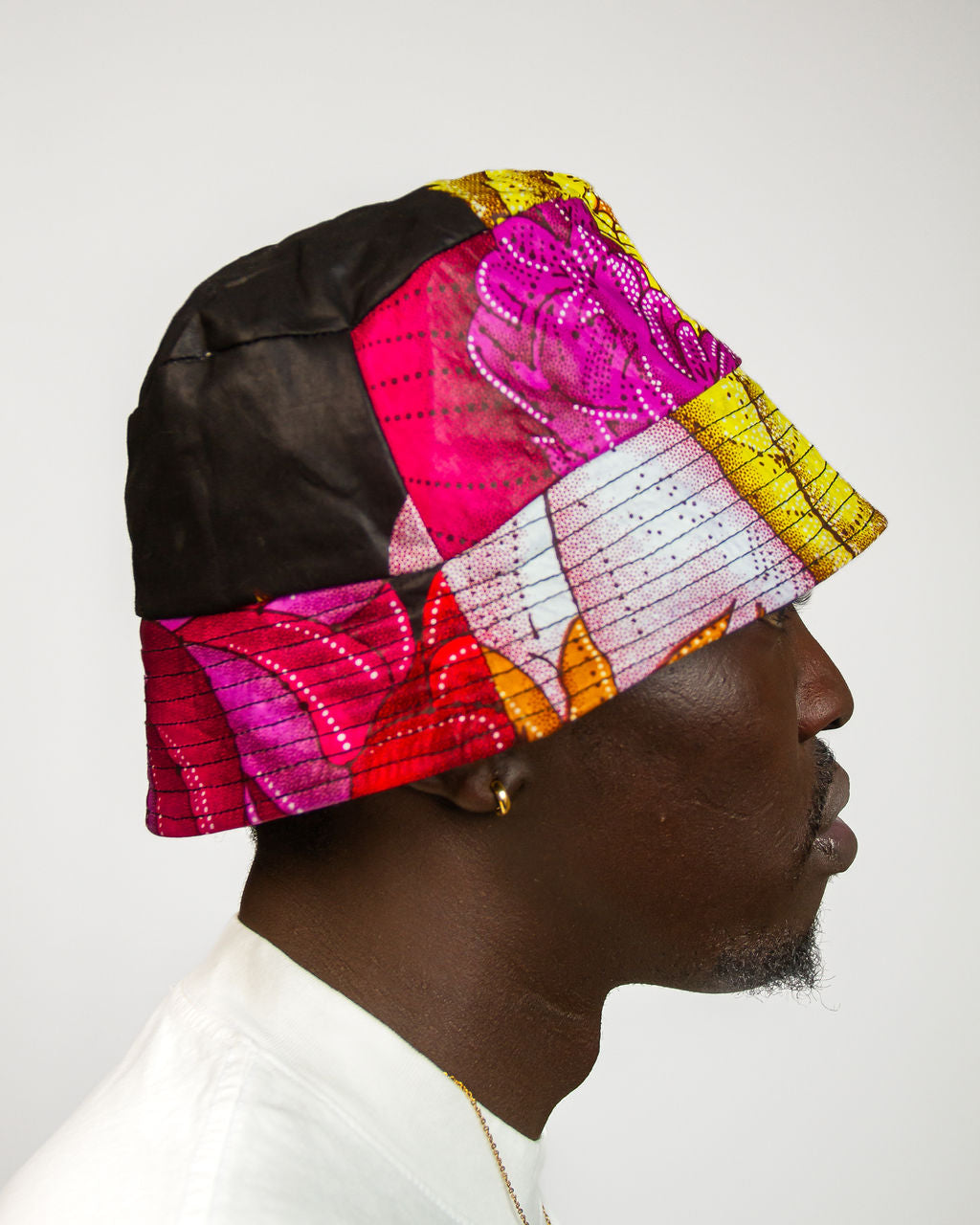 Ghanaian Neon Breeze Bucket Hat