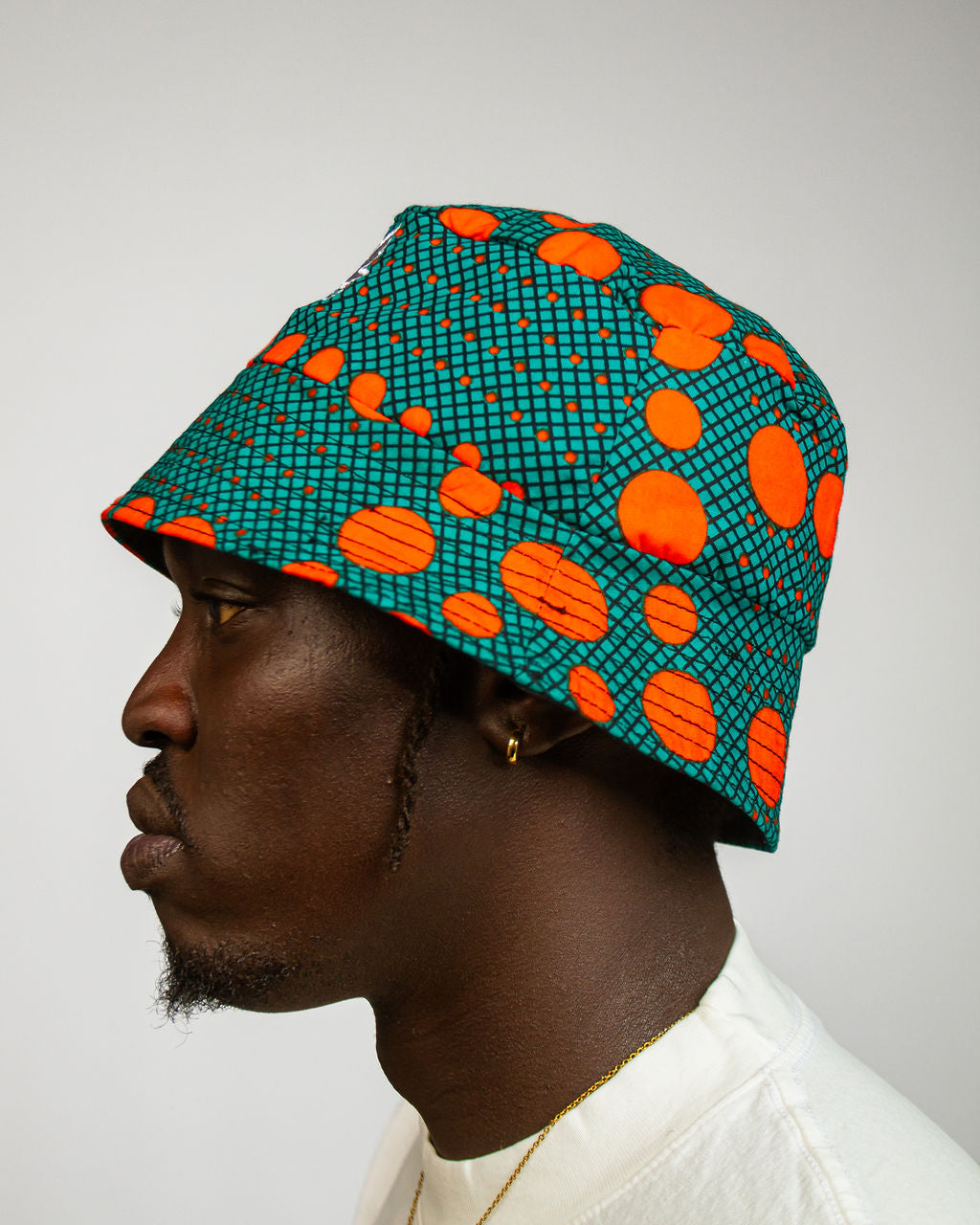 Ghanaian Neon Breeze Bucket Hat